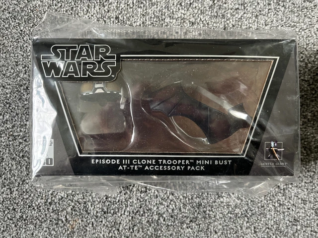 GENTLE GIANT Star Wars Ep III Clone Trooper Mini Bust AT-TE Accessory Pack BNIB