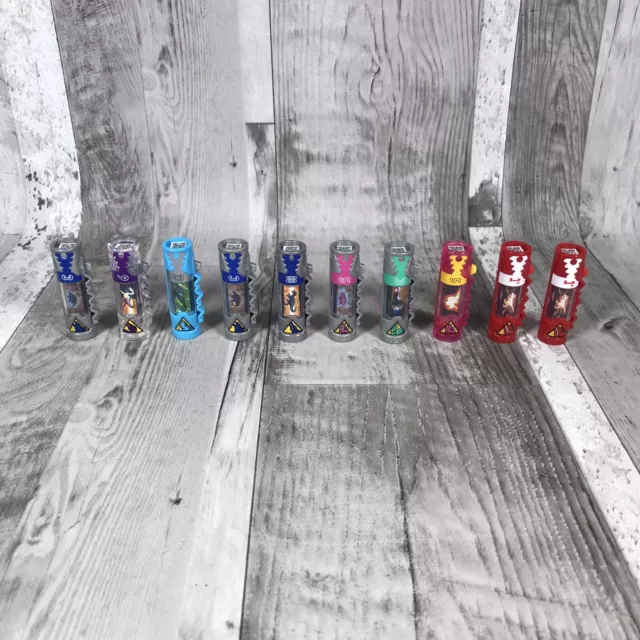 Power Rangers Dino Charge Energems Konvolut x 10 Ladegerät Restposten