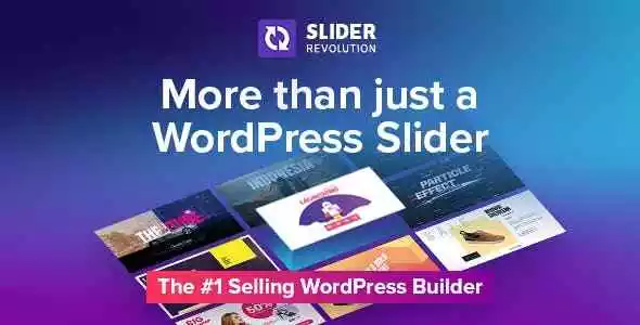 Slider Revolution Plugin WordPress ⭐WordPress GPL⭐