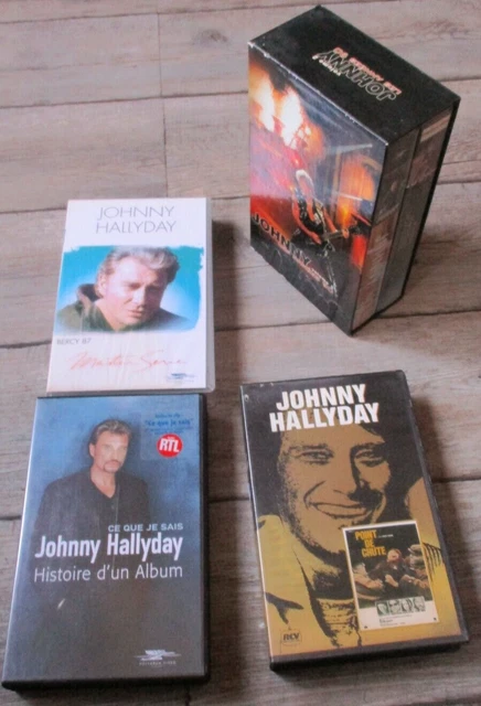 Lot De Photos De Concert Johnny Hallyday - Tirages Amateur + Ticket - Collection
