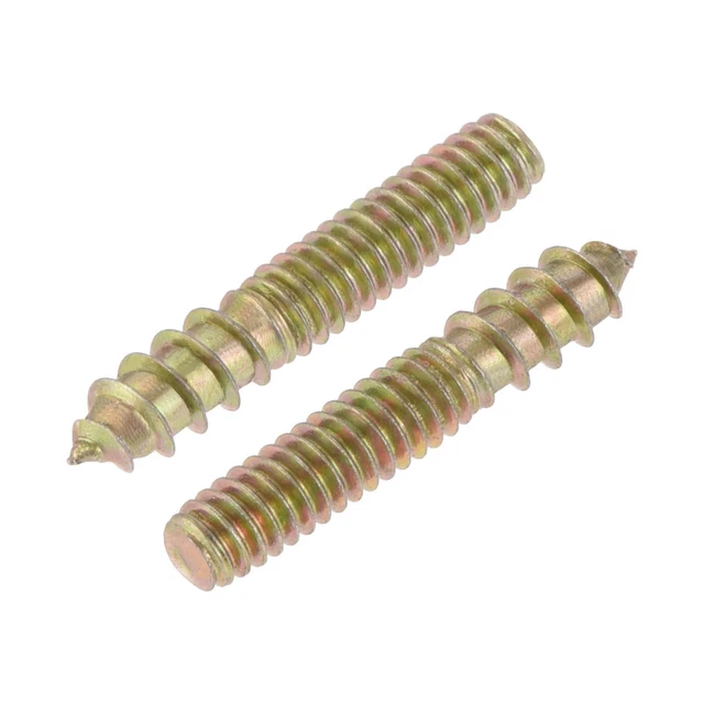 5/32-32 x 7/8" Pendente Bulloni Doppia Testa Tassello Vite per Legno Mobili 20pz