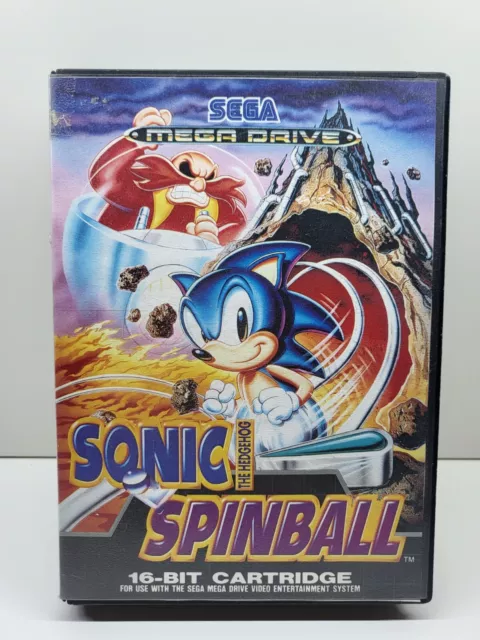 Sonic The Hedgehog Pinball Sega Megadrive Sans Notice Pal