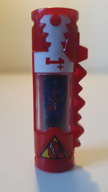 POWER RANGERS DINO Charge Red Tyrannosaurus Number 1+ Energem EUR 11,59 - PicClick FR