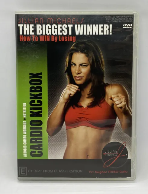 The Biggest Winner!: Cardio Kickbox - Jillian Michaels - R0 DVD - Free Post