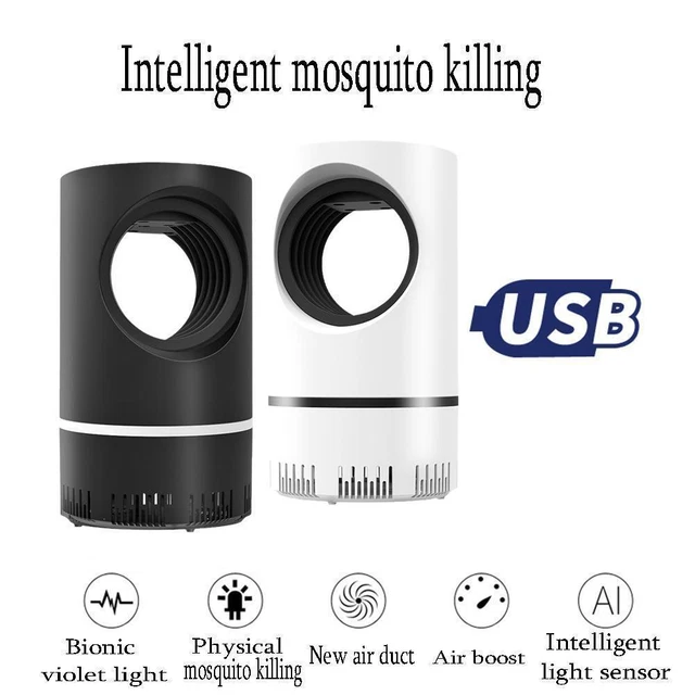 Electric Mosquito USB Killer Lamp UV Insect Fly Pest Catcher Trap Bug A1B2