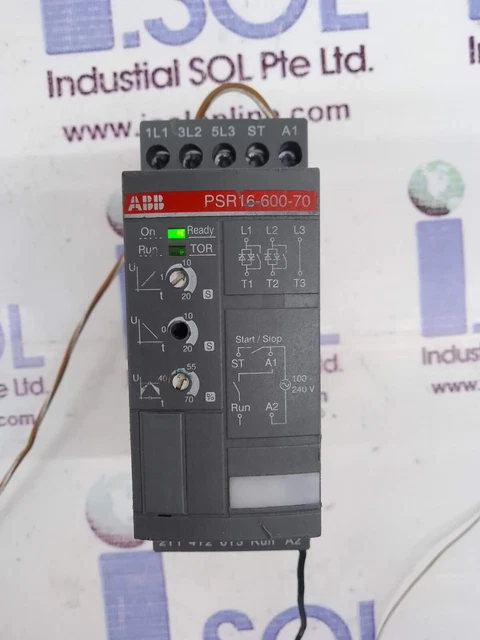 ABB PSR16-600-70 Softstarter  7.5KW PN. 1SFA896107R7000 SW 05.00.05