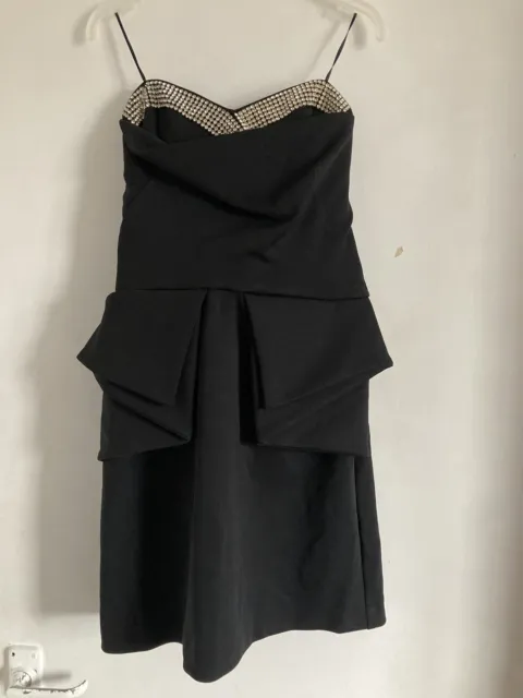 Bnwt River Island Dress Black Size 12