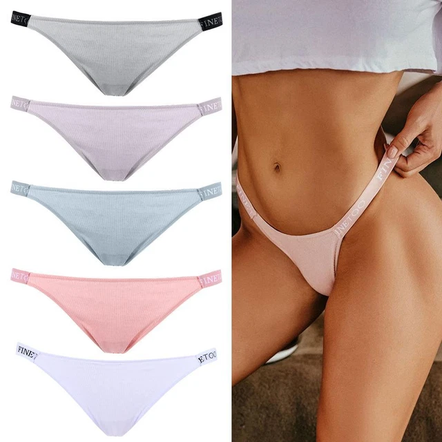 Cintura con lettera Mutandine da donna Biancheria intima Lingerie Slip ragazza