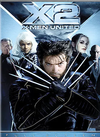 X2: X-Men United (DVD, 2003, French Pan Scan Version) Singer EN/FR/ESP Disc Only