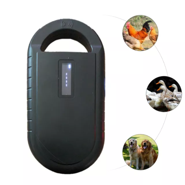 Pet Microchip Scanner Portable Handheld Animal Chip Reader Pet Microchip W5B5