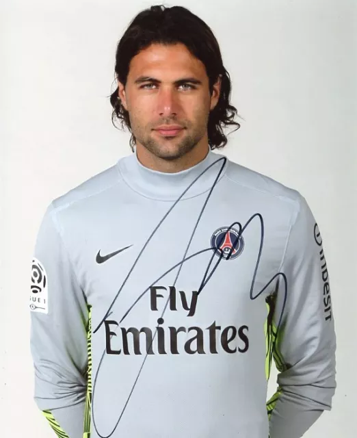 Salvatore SIRIGU 20 x 25 PHOTO AUTOGRAPH -PSG- (signed in person)
