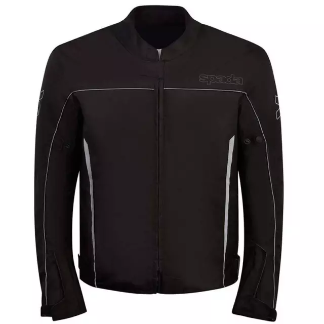 Spada Pace Ce Wp Wasserdicht Sport Länge Motorrad Motorrad Fahrradjacke Schwarz