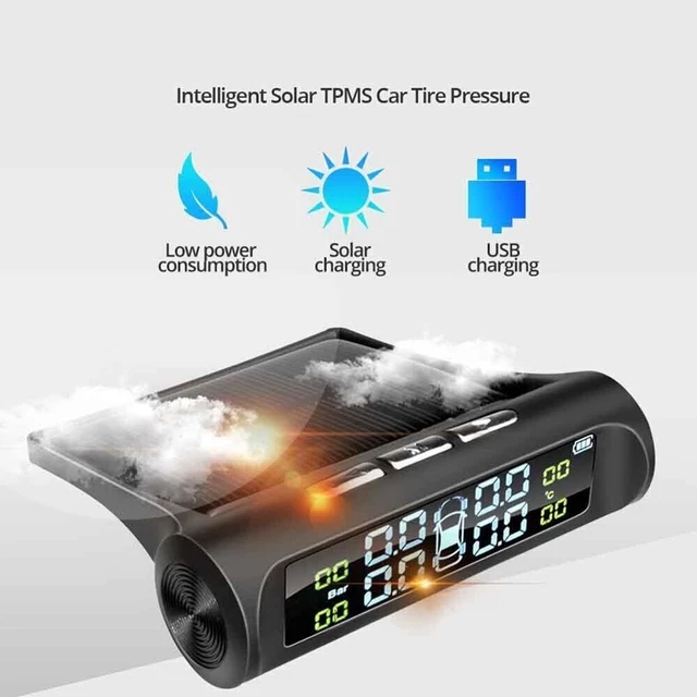 Rilevamento pressione in tempo reale monitor pressione pneumatici auto