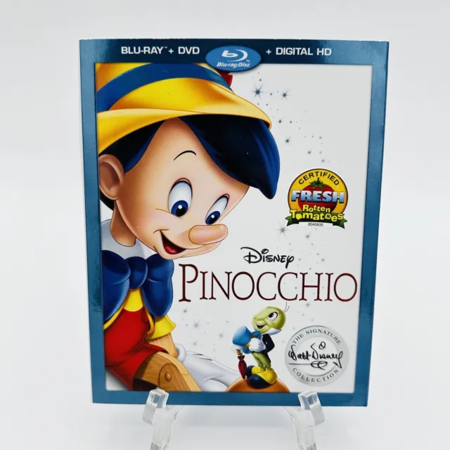 Walt Disney Pinocchio Blu-Ray + DVD Signature Collection NEW