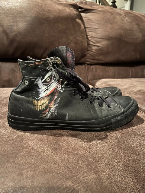 Converse x DC Comics Joker CTAS High Top Sneakers Limited Edition 9M/11W