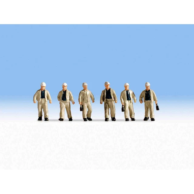 Noch 15042 1/87 H0 Personnages Figurines Mineurs 6 Pieces Ho