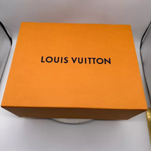 Vintage Louis Vuitton LV Paris Empty Box with Ribbon 11 x 8 x 2