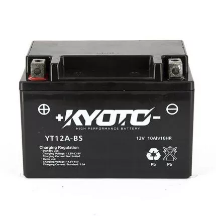Batterie YT12A-BS / GT12A-BS SLA Gel prête à l'emploi KYOTO