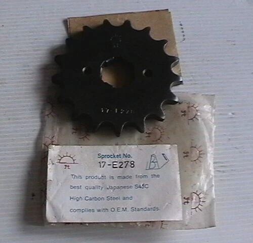 Honda Cb350F Cb360F 73-76 Cb400F 75-79 Cb450 Cm450 Front Sprocket Jtf278 17