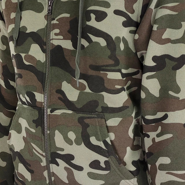 Felpa Uomo Invernale Militare Maglia Maglione Caldo Cotone Camouflage VEQUE 6