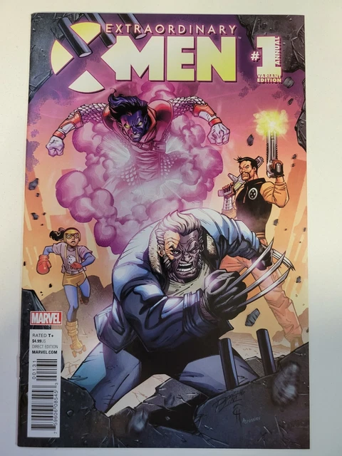 Extraordinary X-Men Annual #1 Marvel 2016 Series Ron Lim Variant 9.4 Near Mint