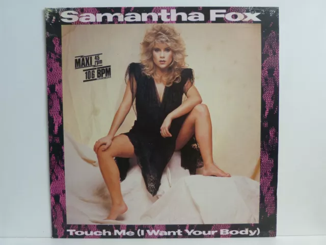 Samantha Fox – 12“ Maxi – Touch Me (I Want Your Body) / Jive 6.20568 AE von 1986