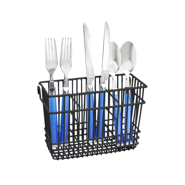 Kitchen Details Cutlery Basket in Black