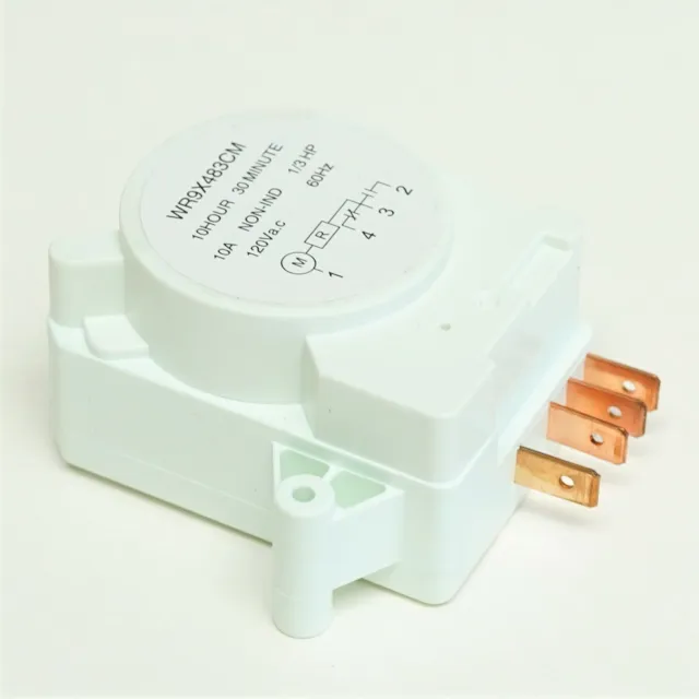 Choice Parts WR9X483 for GE Refrigerator Defrost Timer Control