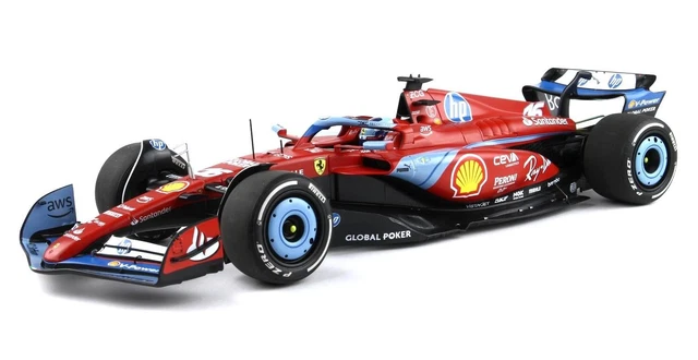 Miniature BBR Ferrari F1 SF21 #16 Leclerc GP Emilia Romagna 2021 - Échelle 1/18