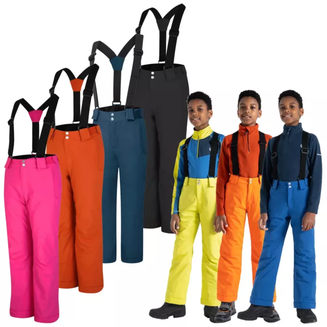 Dare2b Outmove II Kids Waterproof Ski Trousers Insulated Salopettes