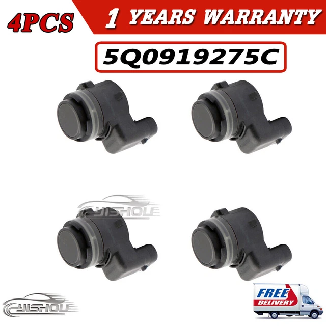 4PX 5Q0919275C Ultrasonic PDC Parking Sensor For Audi Porsche VW GRU 5Q0919275A