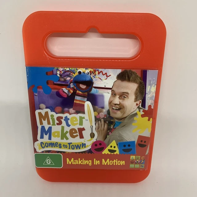 MISTER MAKER COMES TO TOWN: MAKING IN MOTION DVD R4 TV Show AC