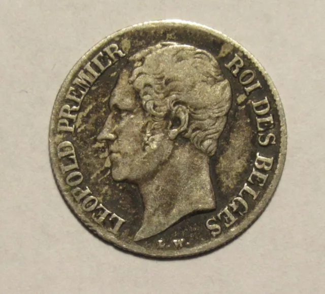 Léopold I - 20 Centimes 1852 Belgium Belgique Léopold I - 20 Centimes 1852 Belgium Belgique