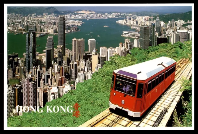 HONG KONG PEAK Tram Postcard Unp $6.00 - PicClick