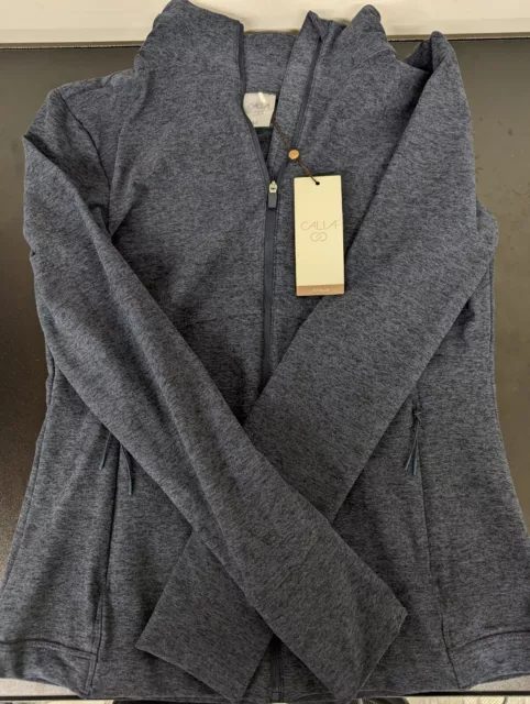 NWT CALIA BY Carrie Underwood Embossed Softshell Hood Jacket Smoky Plum XS 150 75.00 PicClick