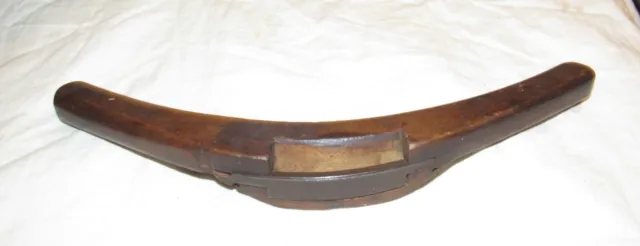 Old wooden spokshave woodworking tool spoke shave old tool