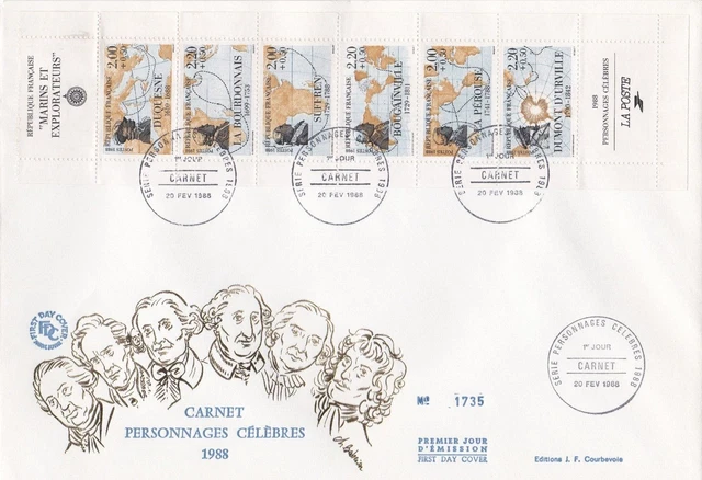 FRANCE 1999 CARNET B C 3268** Personnages Célébres Neufs** Luxe EUR 3