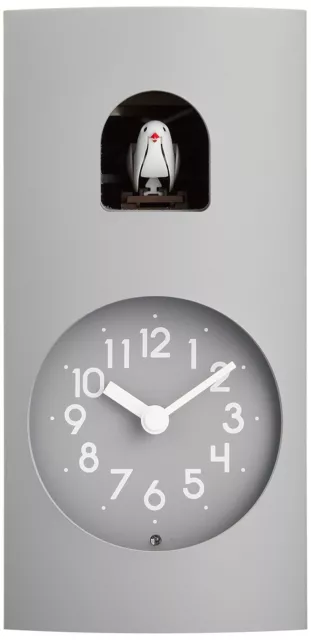 Lemnos Wall & Table Cuckook Clock Bockoo Grey GF17-04 GY