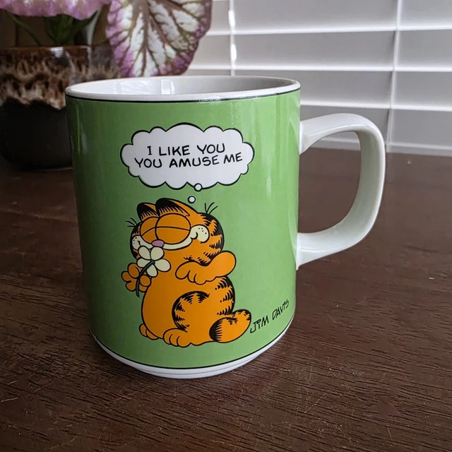 VINTAGE 1978 GARFIELD 18th Birthday Ceramic Mug with Original Box,  Collectable. 14.99 - PicClick UK