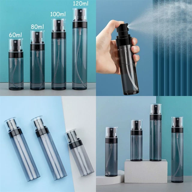 Botella de cosméticos de viaje recargable botella de spray de perfume atomizado subembotellado
