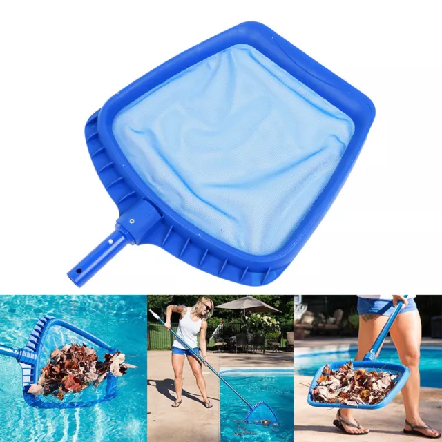 Professional Leaf Rake Mesh Frame Net Skimmer Cleaner Swimming Pool Spa Net 2