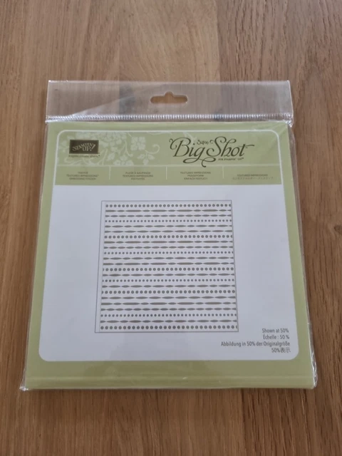 Stampin Up Amusant Cadres Texturé Impressions Gaufrage
