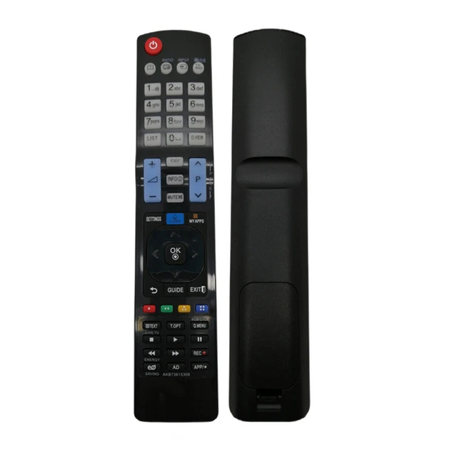 Sostituzione Telecomando Universale Per TV AKB73615303 | Compatibile Con LG E Altri Modelli (AKB73615362, 42PM470T, 32LM620T...)