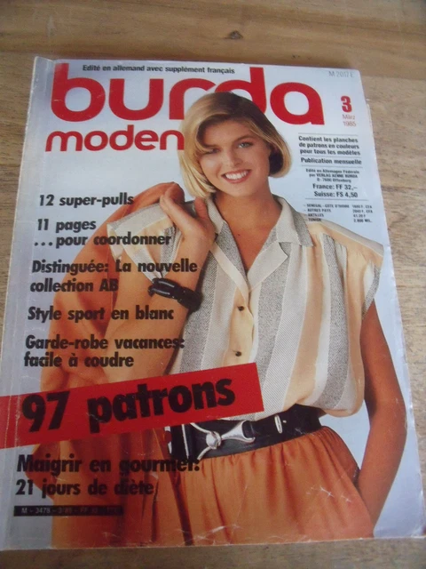 Magazine BURDA Tendances N°76 Avril 2006 - Thèmes African Queen Et Style Marin, Occasion