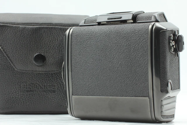 [Near MINT w/Case] Zenza Bronica Film Magazine Holder S2 6x6 Black From JAPAN
