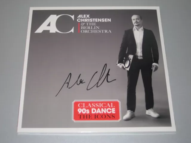 Alex Christensen-Classical 90s Dance -The Icons - U96,Signierte LP, Schallplatte