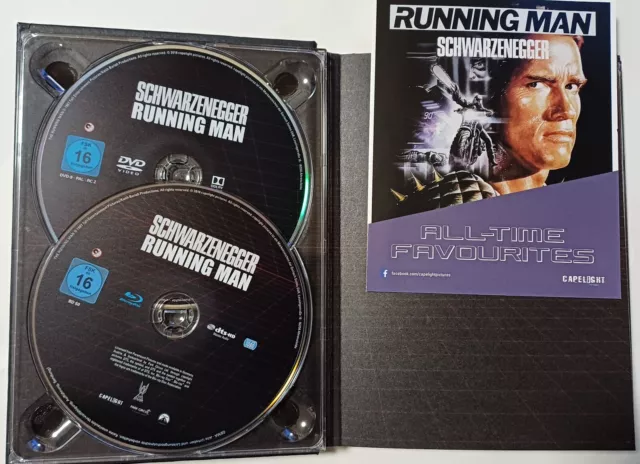 Running Man - 4 Disc !!!! Limited Collectors Edition im Mediabook  bluray