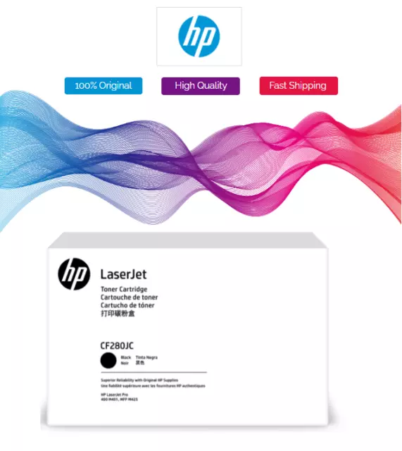 Genuine HP 80J CF280JC Black Contract Toner Cartridge 10,000 Prints