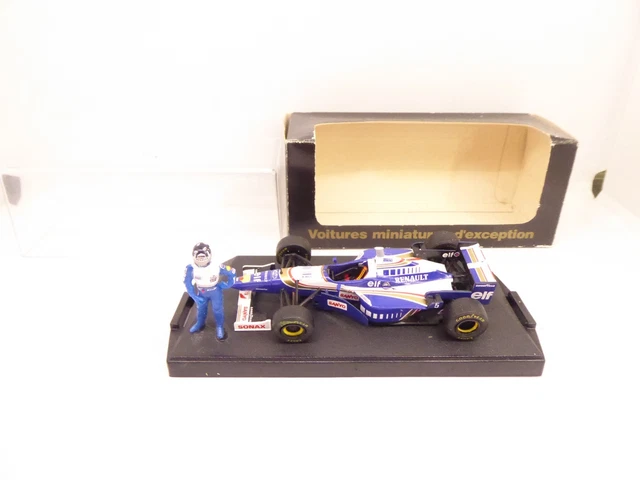F1 Minichamps 1/43 – Williams-Renault FW15 Damon Hill 1993 – Bleu/Jaune, Modèle De Collection