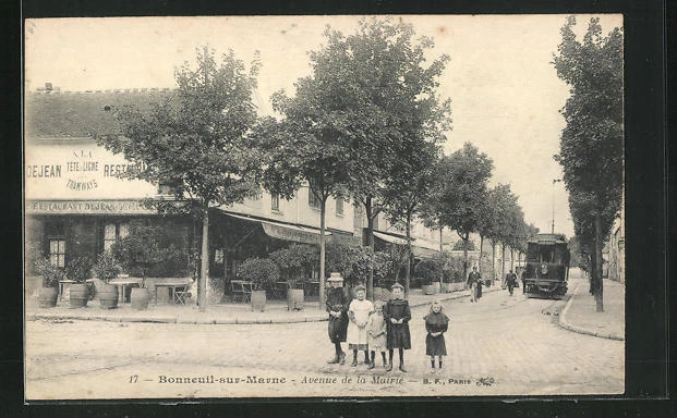 CPA Bonneuil-sur-Marne, Avenue de la mairie